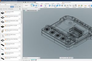 Overview of Graham Blackwell’s custom 3D-printed bezel with integrated PLEX SDM-330 dash display